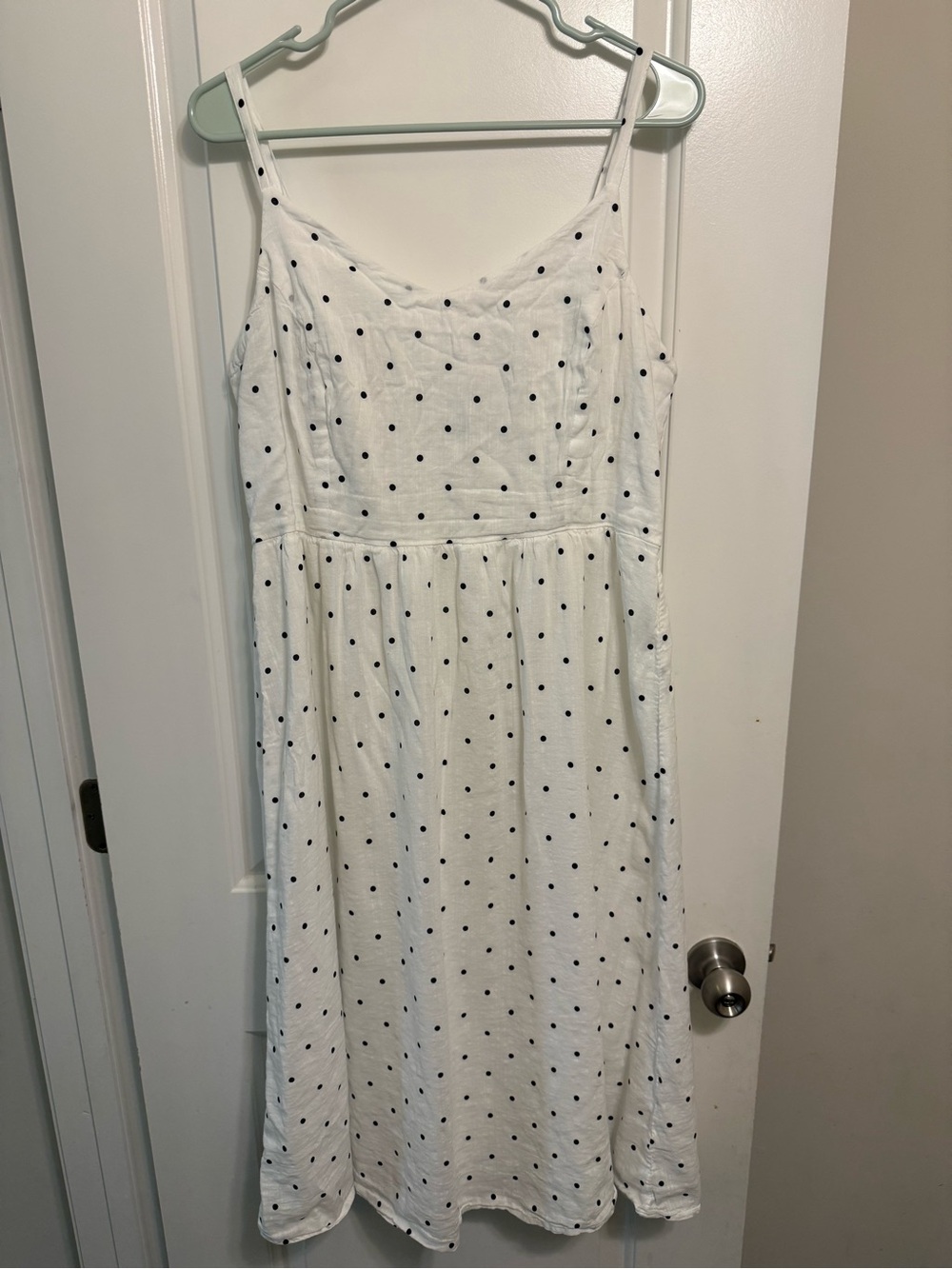 Old Navy White Polka Dot Sundress